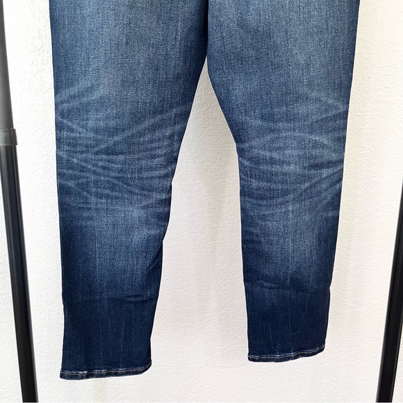 NEW American Eagle AirFlex+ Ultrasoft Skinny Ripped Dark Wash Jean Men’s 40x30 - Picture 8 of 9